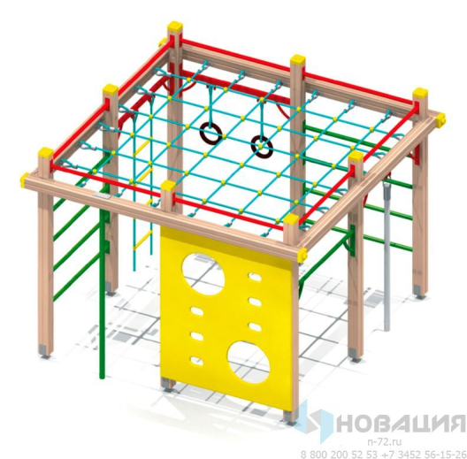 Детский спортивный комплекс №4, 2660х2660 мм