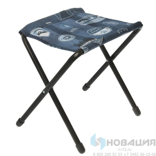 Стул туристический складной без спинки, 36х30х36 см